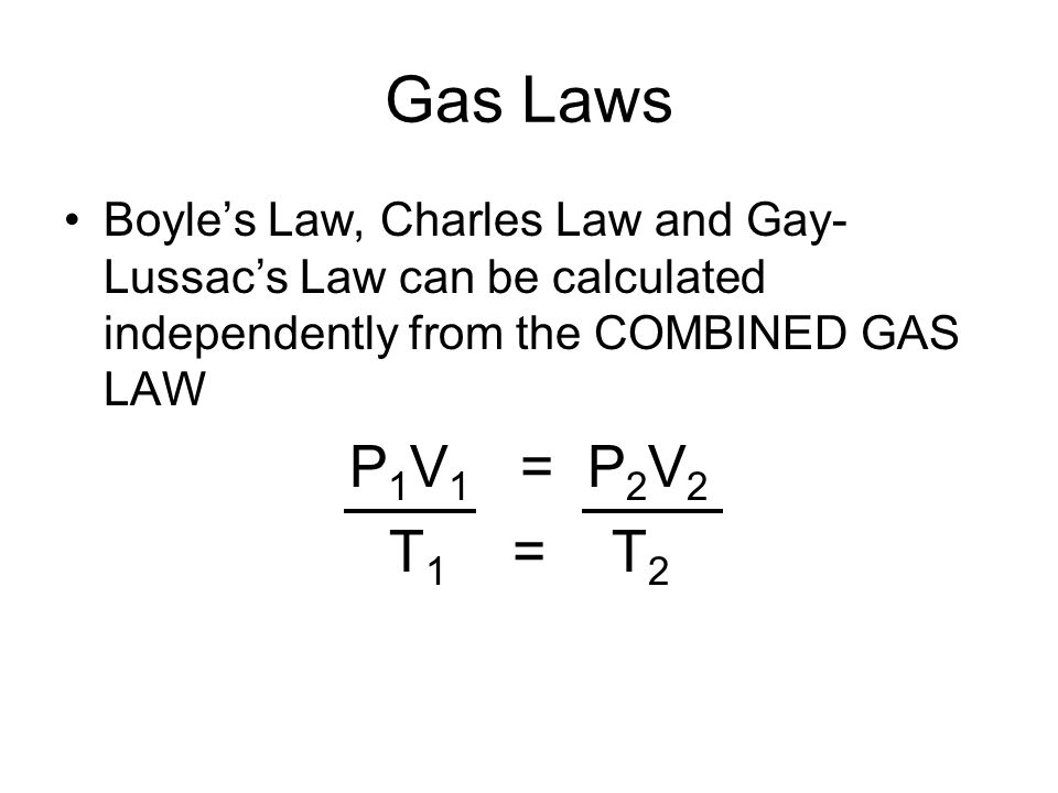 Gay lussacs charles boyle